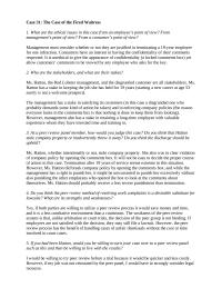 Business Ethics Chapter 31 Homework Termination After Years Service Seems Extreme This Situation however Ms Hatton Did Break