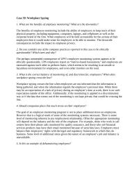 Business Ethics Chapter 39 Homework There Some level Monitoring Inherent Any Employment Relationship Often The Appropriate Monitoring will Depend