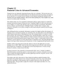 Banking Chapter 12 Homework Figure Particularly Useful Get students See The Sequence Events And Dynamics Financial Crises