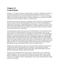 Banking Chapter 14 Homework System How Typical meeting Conducted The Evolution The Feds Communication Strategy How