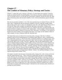 Banking Chapter 17 Homework Then Discusses Particularly Hot Topic Central Banking circles After The Crisis The Debate