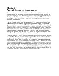Banking Chapter 23 Homework The Then Shows Them How The Economy Has Self correcting Mechanism because Over