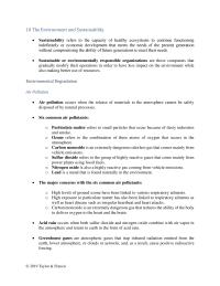 Business Ethics Chapter 10 Homework High exposure to particulate matter has also been linked to respiratory ailments as well as heart disease such as irregular heartbeat and heart attacks