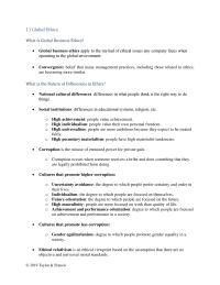Business Ethics Chapter 11 Homework Ethical relativism is an ethical viewpoint based on the assumption that there are no objective and universal moral standards