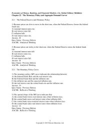 Banking Chapter 22 1 Answer Ques Status Previous Edition Analytical Thinking Based The Taylor Principle