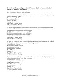 Banking Chapter 24 1 Answer The disruption to financial markets starting in August 2007 that caused both consumer and business spending to fall&nbsp;