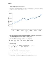 Management Chapter 6 Homework This time series plot indicates a possible linear trend in the data, so forecasting methods discussed in this chapter are appropriate to develop forecasts for this time series