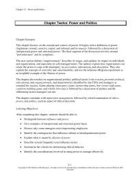 Human Resources Chapter 12 Homework An impression management tactic whereby individuals communicate their accomplishments to appear able and competent.