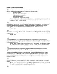Marketing Chapter 11 1 Differentiation is increasingly difficult to create and maintain as competitors proliferate products and quickly copy advances