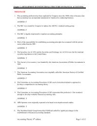 Accounting Chapter 03 1 Most of the responsibility for establishing accounting principles has remained with the private sector rather than the SEC
