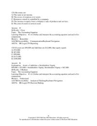 Accounting Chapter 1 3 A financial statement providing information that helps users understand a company’s financial status, and which lists the types and amounts of assets