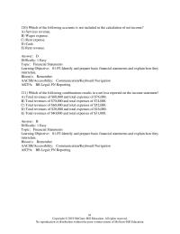 Accounting Chapter 1 5 There are two general types of users of accounting information. Internal users are managers and officers of businesses. They require information about business activities&nbsp;