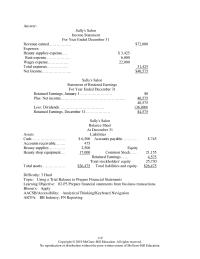 Accounting Chapter 2 7 George Butler, the sole stockholder, opened a business that provides day tugboat tours to tourists along the Mississippi River. Prepare journal entries to record the following transactions