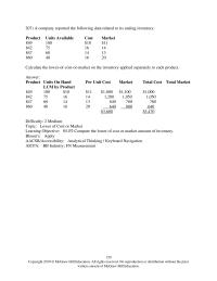 Accounting Chapter 5 7 A company uses the periodic inventory system, and the following information is available. All purchases and sales are on credit. The selling price for the merchandise is $11 per unit