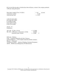 Accounting Chapter 21 3 The difference between the total overhead cost that would have been expected if the actual operating volume had been accurately predicted and the amount of overhead cost that was allocated to products using the standard overhead rate