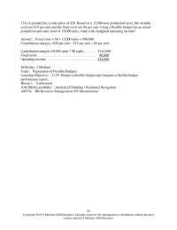 Accounting Chapter 21 6 Linx Company’s output for a period was assigned the standard direct labor cost of $17,160. If the company had a favorable direct labor rate variance of $1,000 and an unfavorable direct