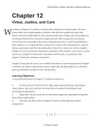 Business Ethics Chapter 12 Homework Appreciate the pros and cons of each ethical approach, especially through the lens of mass media ethics