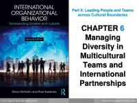 International Business Chapter 6 Homework Greater openness to new ideas; expanded perspectives and interpretations; expanded alternatives due to increased creativity; flexibility; problem-solving ability