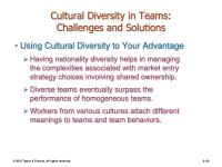 International Business Chapter 6 Homework Corporate headquarters shapes overall strategic direction while relying on foreign outposts run by employees who can best grasp local environment