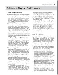 Economics Chapter 1 Homework If an instructor gave daily quizzes, most students would respond by reading the required readings more diligently and carefully