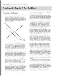 Economics Chapter 7 Homework While it might be technically possible, it’s very likely that as the number of parties involved in an externality problem increases