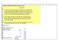 Finance Chapter 5 Homework To this point, we have constructed yield curves based upon hypothetical data.&nbsp; The first yield curve operates under the simple assumption that inflation is expected to rise in the future