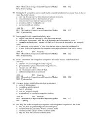 Economics Chapter 12 2 Both perfectly competitive and monopolistically competitive industries have many firms, in fact so many that, in the long run