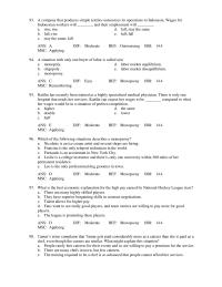 Economics Chapter 14 2 Assume that the Welter Company is renting capital and hiring labor such that the bang per buck from each resource is the same. If wages of labor increase
