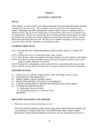 Entrepreneurship Chapter 6e&nbsp;Besides the cash budget, what additional financial statements are projected monthly in conjunction with short-term financial planning&nbsp;conjunction with short-term financial planning