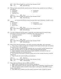 Economics Chapter 18 3 Even after reaching an insurance policy’s deductible, some plans require the insured to pay a percentage of costs up to the policy’s contribution limit