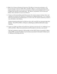 Entrepreneurship Chapter 9e Show how your spreadsheet model projections will change if the AFN from Part B is financed by issuing additional long-term debt at a 10% interest rate