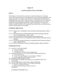 Entrepreneurship Chapter 10e Why do net income and cash flow in the numerical examples in this chapter both grow at the same rate (g) in the terminal value period