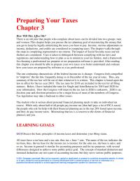 Finance Chapter 3 Homework This chapter helps you pursue the tax-planning goal of maximizing the money that you get to keep by legally minimizing the taxes you have to pay