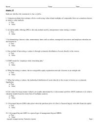 Entrepreneurship Chapter 15 1 Valuation methods that estimate a firm’s worth using value-related multiples of comparable firms are sometimes known as relative value methods