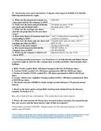 Finance Chapter 11 Homework Like many married couples, Morgan and Thomas Jensen are trying their best to save for two important investment objectives