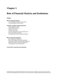 Finance Chapter 1 Homework Financial intermediaries benefit from access to information. As information becomes more accessible, individuals will have the information they need