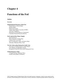Finance Chapter 4 Homework&nbsp;When the Fed engages in a purchase of Treasury securities from a depository institution, money is transferred to the depository institution without any