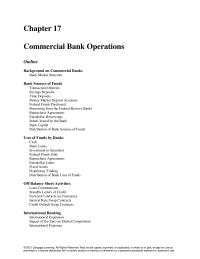 Finance Chapter 17 Homework Securities provide a bank with liquidity, because they can often be sold easily in the secondary market