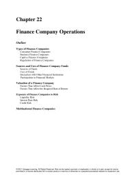 Finance Chapter 22 Homework Reliance on deposits by depository institutions can cause liquidity problems, because the timing of deposit withdrawals is often uncertain