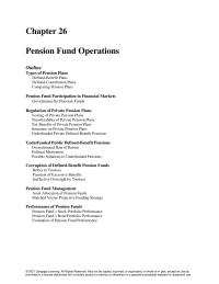 Finance Chapter 26 Homework As pension funds exert some governance to ensure that the managers and board members of corporations serve the best interests of shareholders