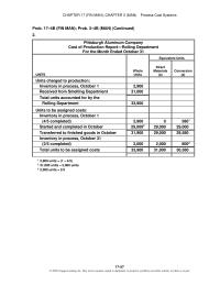 Accounting Chapter 3 Homework These increases should be investigated for their underlying causes, and any necessary corrective actions should be taken