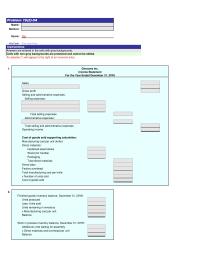 Accounting Chapter 16 Homework Ginocera Inc Income Statement For The Year Ended December 31 20y8 Sales