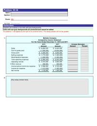 Accounting Chapter 16 Homework McDade&nbsp;In addition, total operating expenses have increased at a faster rate than sales