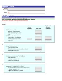 Accounting Chapter 17 Homework&nbsp;Cost of units transferred to Finished Goods: Units transferred to Finished Goods (from above) x Cost per equivalent unit&nbsp;