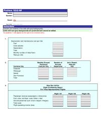 Accounting Chapter 18 Homework Terminal City Charlotte Pittsburgh Detroit San Francisco Monthly Ground Personnel Cost per City