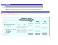 Accounting Chapter 22 Homework&nbsp;East Gate Physical Therapy Inc.&nbsp;Schedule of Cash Payments for Operations&nbsp;For the Three Months Ending March 31