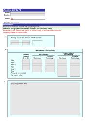 Accounting Chapter 26 Homework&nbsp;The warehouse net present value exceeds the selected rate established for discounted cash flows&nbsp;(15%), while the tracking technology does not