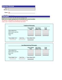Accounting Chapter 27 Homework Lean Manufacturing Philosophy&nbsp;Value-Added Cells With Nongray Backgrounds Are Protected And Cannot Edited Asterisk&nbsp;