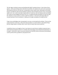 Writing Memo