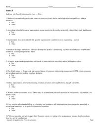 Marketing Chapter 8 1 Based on the target market(s), a marketer develops the product’s positioning, a process that influences nonpotential customers’ overall perception of a brand